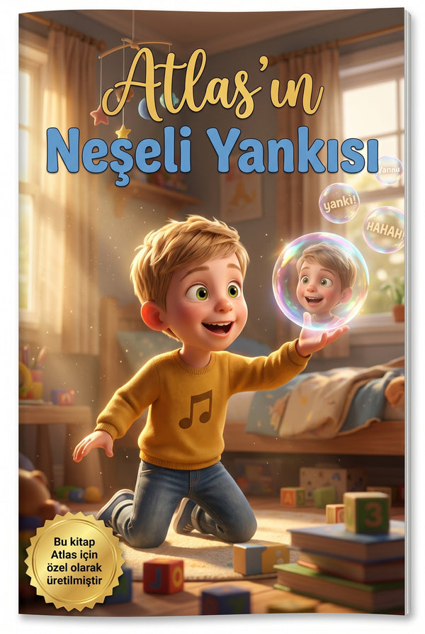 Atlas'ın Neşeli Yankısı - Değerler Eğitimi Çocuk Kitabı - MasalSensin