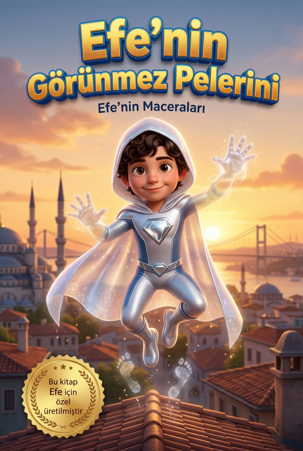 Efe'nin Görünmez Pelerini - Süper Kahraman Çocuk Kitabı - MasalSensin