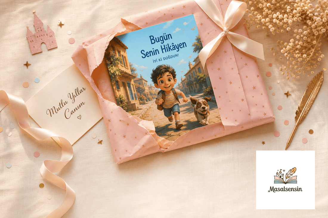 MasalSensin doğum günü hediyesi kişiye özel kitap — yaşa göre rehber