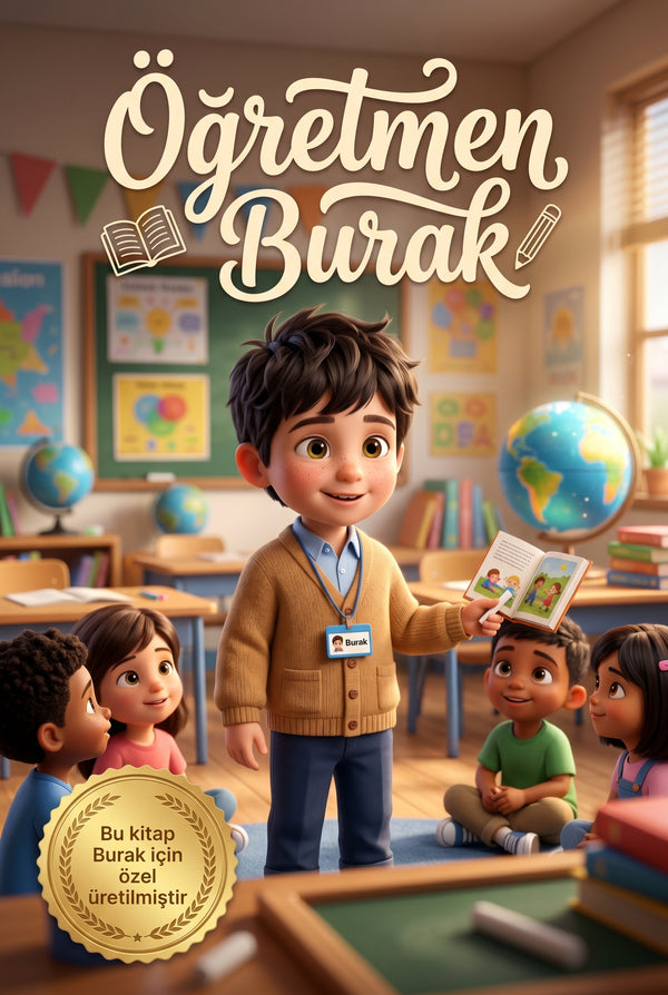 Öğretmen Burak - Ön Kapak