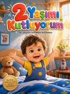 2 Yaşımı Kutluyorum - 2 Yaş Doğum Günü Kişiye Özel Çocuk Kitabı | MasalSensin