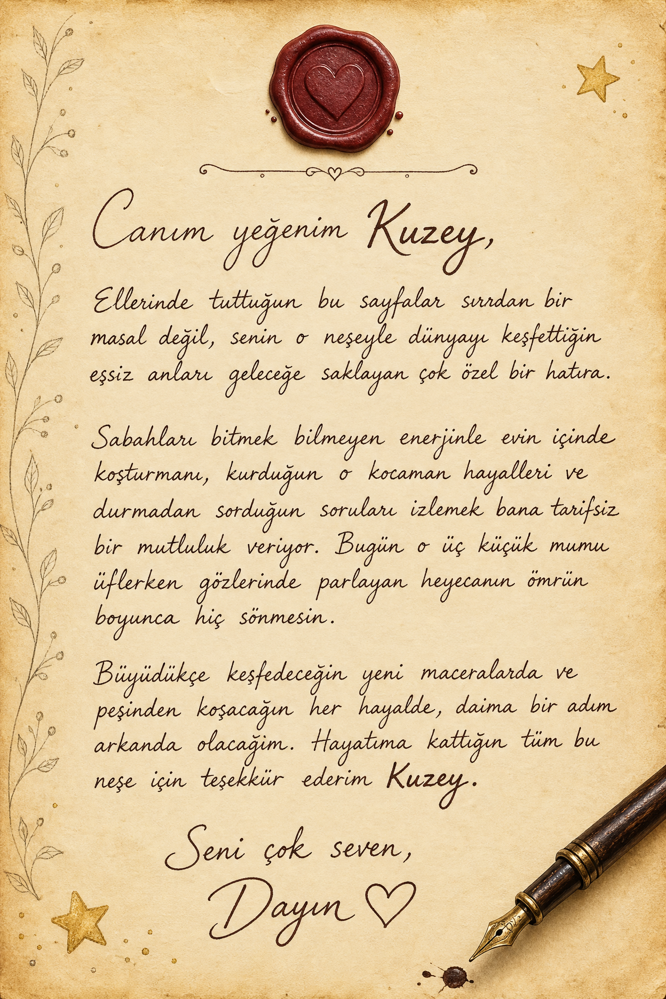 3 Yaşımı Kutluyorum - 3 Yaş Doğum Günü Kişiye Özel Çocuk Kitabı | MasalSensin