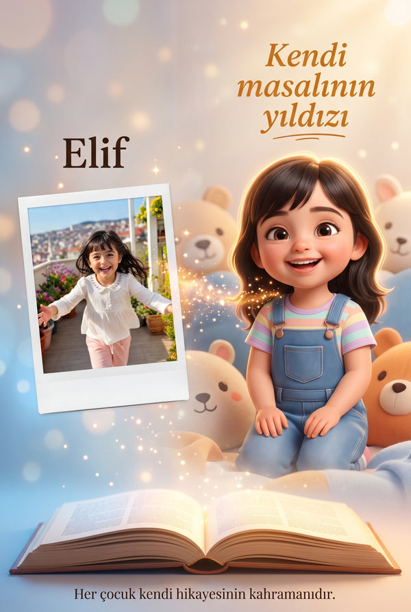 4 Yaşımı Kutluyorum - 4 Yaş Doğum Günü Kişiye Özel Çocuk Kitabı | MasalSensin