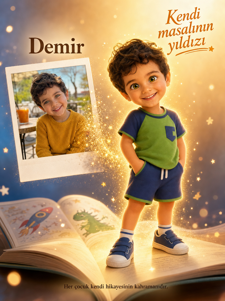 5 Yaşımı Kutluyorum - 5 Yaş Doğum Günü Kişiye Özel Çocuk Kitabı | MasalSensin