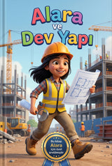 Alara ve Dev Yapı - İnşaat Mühendisi Kişiye Özel Çocuk Kitabı | MasalSensin