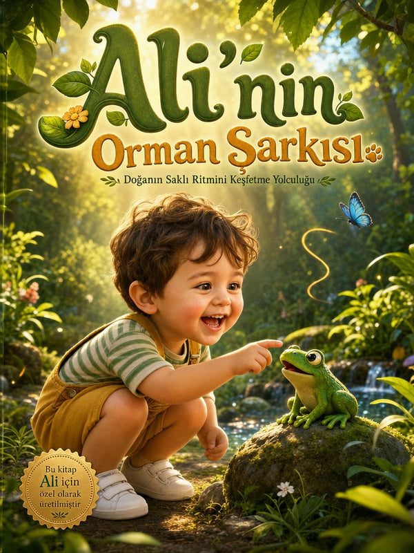 Ali'nin Orman Şarkısı - Dil Gelişimi Kişiye Özel Çocuk Kitabı | MasalSensin
