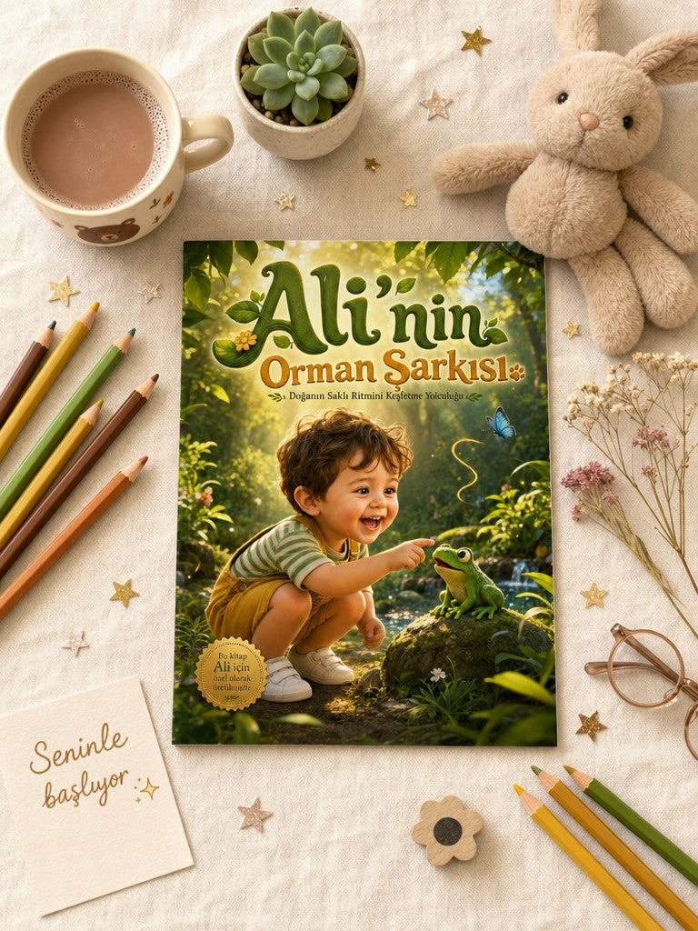 Ali'nin Orman Şarkısı - Dil Gelişimi Kişiye Özel Çocuk Kitabı | MasalSensin
