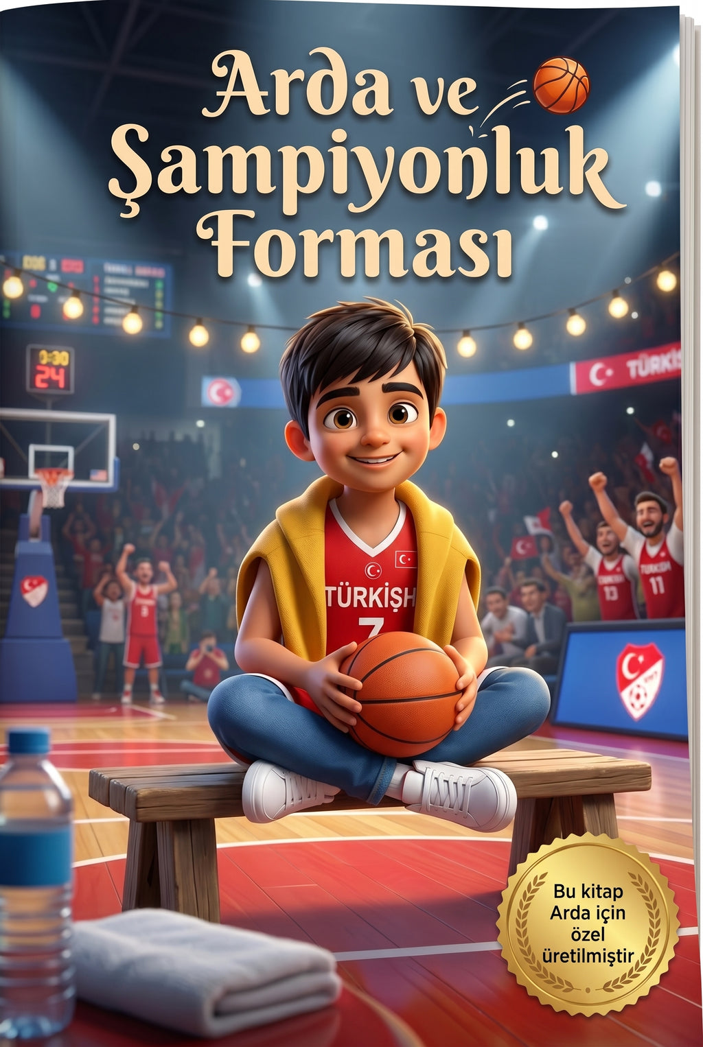 Arda gerçek fotoğraftan masal kahramanına dönüşüm