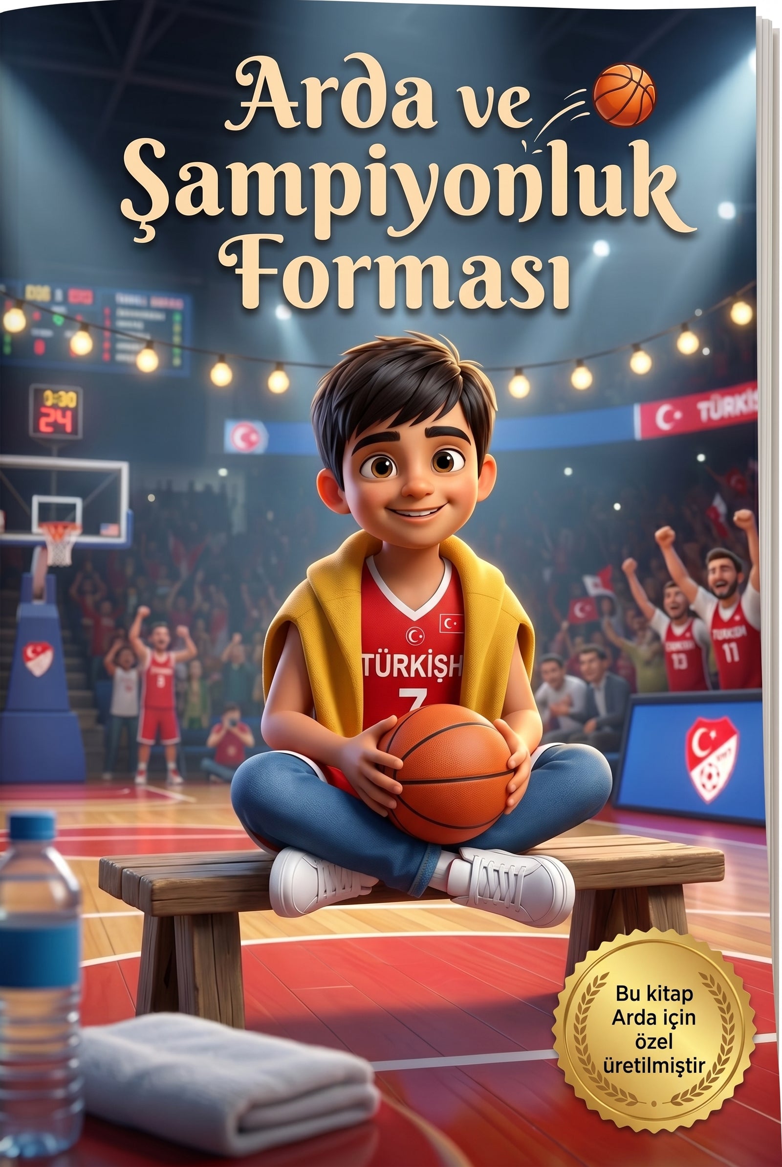 Arda gerçek fotoğraftan masal kahramanına dönüşüm