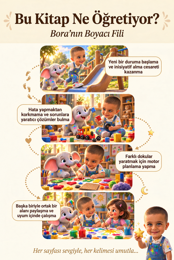 Bora'nın Boyacı Fili kitabı ne öğretiyor