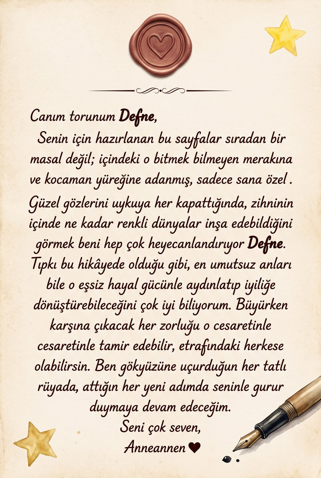 Defne'nin Rüya Fabrikası Keşfi - Hayal Gücü Kişiye Özel Çocuk Kitabı | MasalSensin