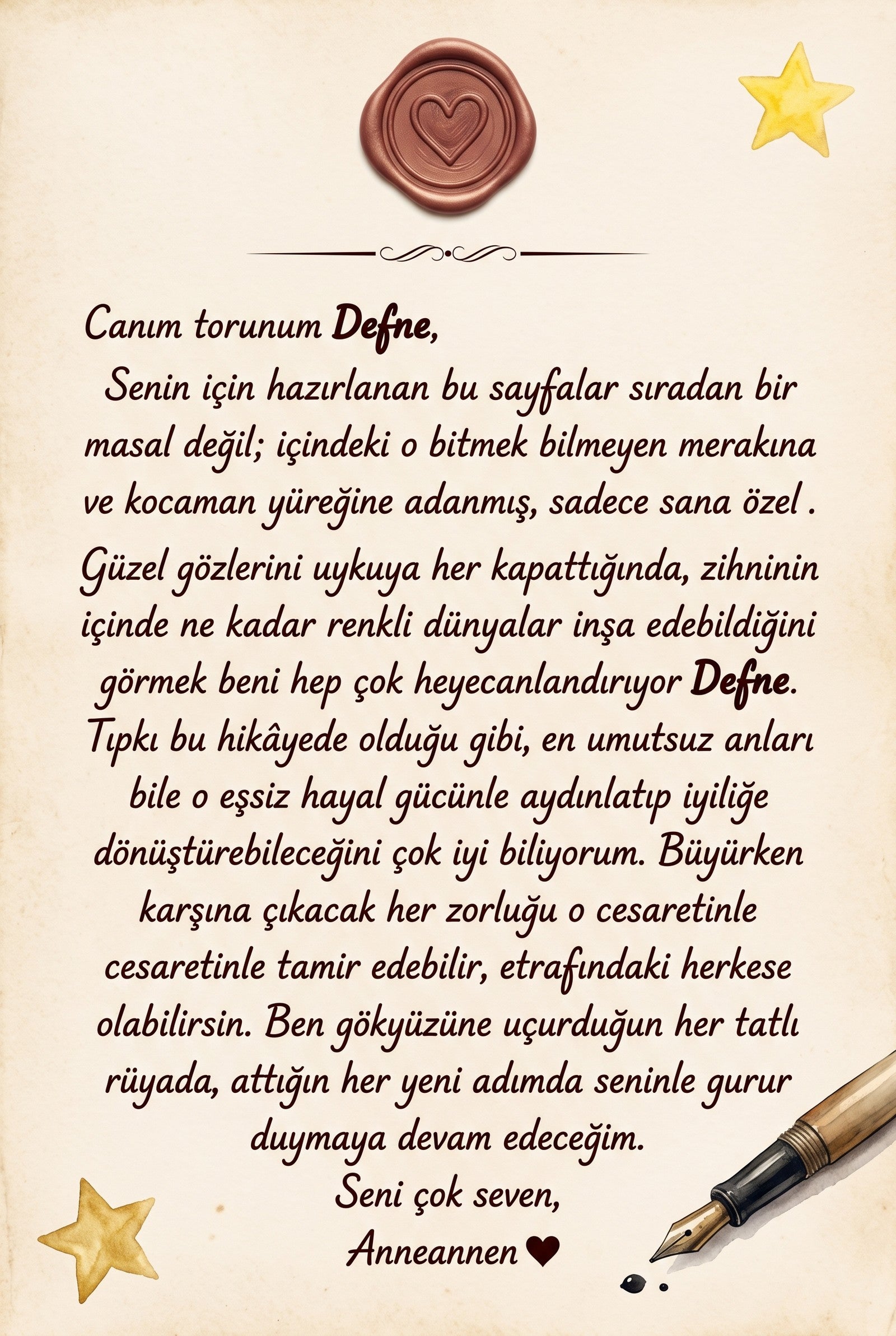 Defne'nin Rüya Fabrikası Keşfi - Hayal Gücü Kişiye Özel Çocuk Kitabı | MasalSensin