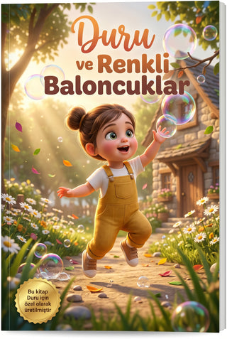 Duru ve Renkli Baloncuklar - Kişiye Özel Bebek Masalı - MasalSensin
