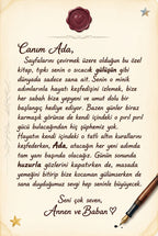 Ada ve Günün Altın Kuralları - Hediye Notu Sayfası