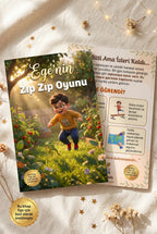 Ege'nin kişiye özel kitabı ön ve arka kapak bir arada - A4 boyutunda yumuşak kapak yüksek baskı kalitesi