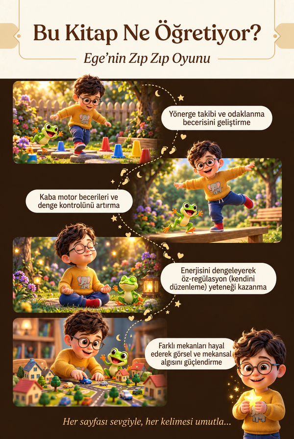 Ege'nin Zıp Zıp Oyunu kitabı ne öğretiyor
