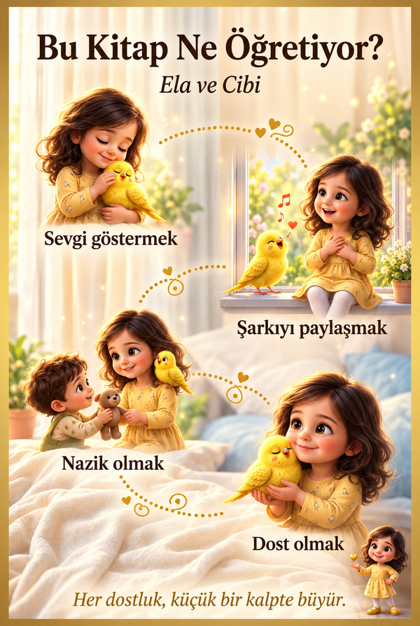Ela ve Cibi kitabı ne öğretiyor
