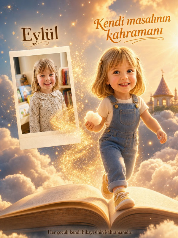 Eylül'ün Bulut Tohumları - Paylaşma Kişiye Özel Çocuk Kitabı | MasalSensin
