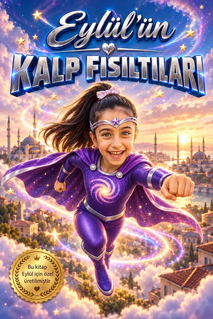 Eylül'ün Kalp Fısıltıları - İyilik Yapmak Kişiye Özel Çocuk Kitabı | MasalSensin