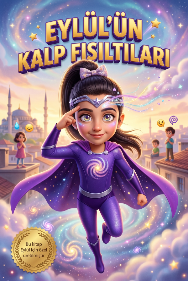Eylül'ün Kalp Fısıltıları - Süper Kahraman Kitabı - MasalSensin