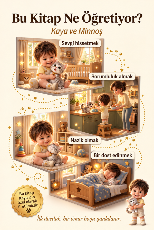 Kaya ve Minnoş kitabı ne öğretiyor