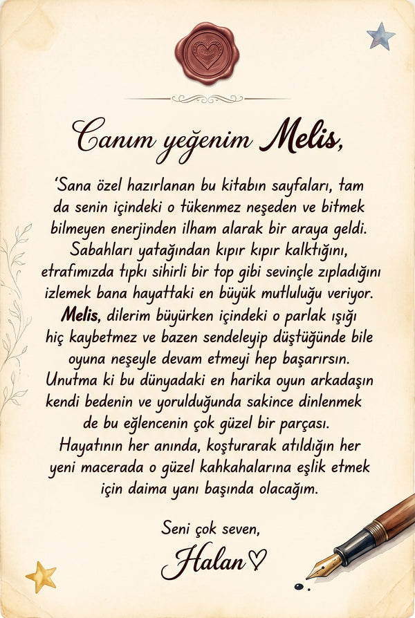 Melis'in Hareketli Dünyası - Hareket Gelişimi Kişiye Özel Çocuk Kitabı | MasalSensin