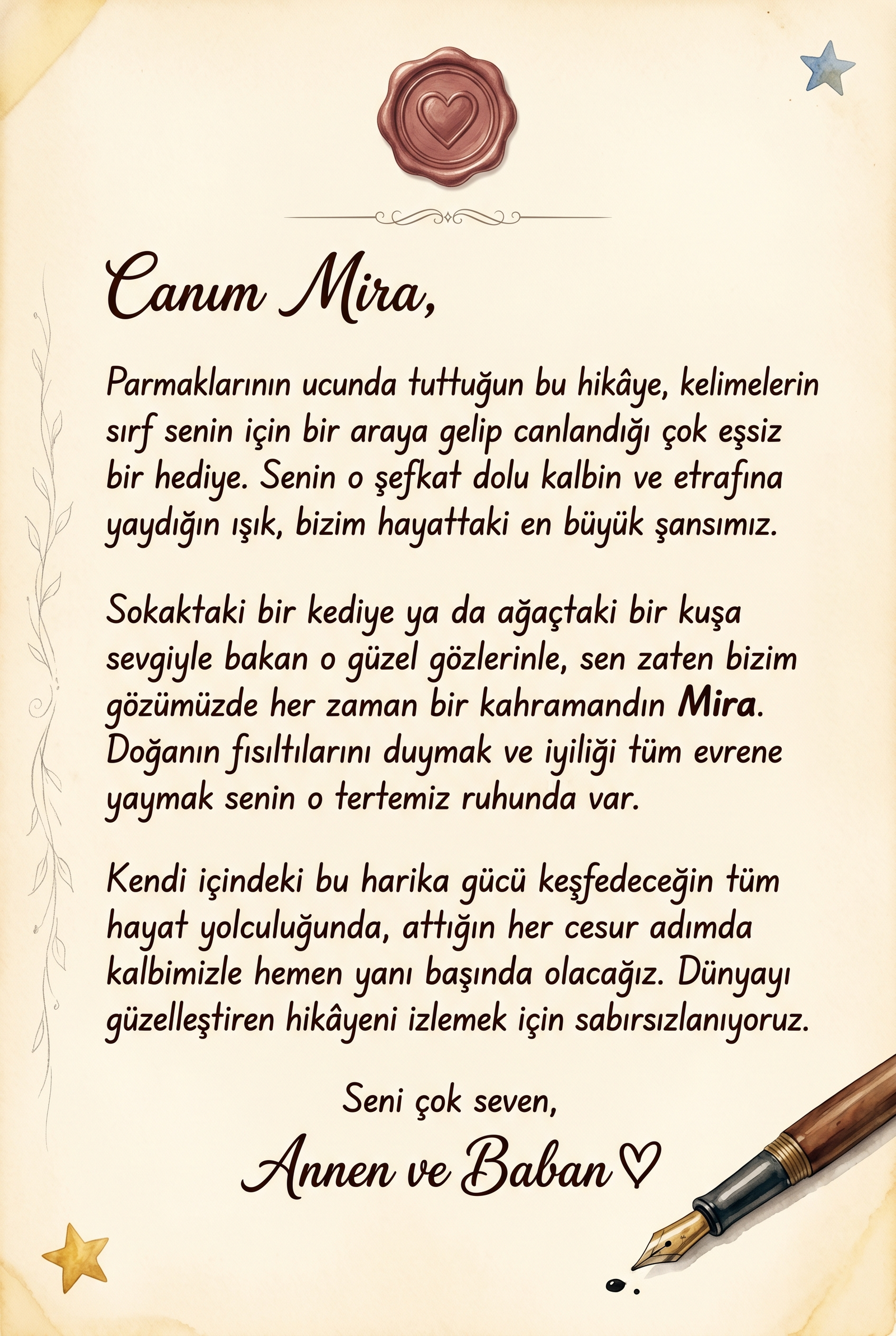 Gönderen Notu