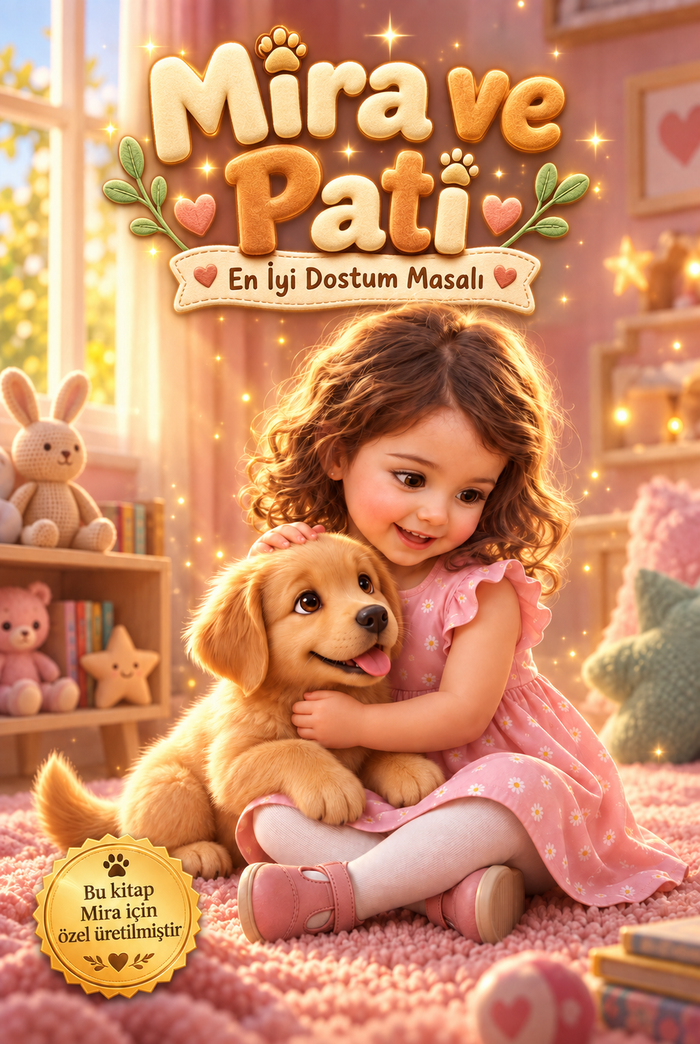 Mira ve Pati - Hayvan Sevgisi Kişiye Özel Çocuk Kitabı | MasalSensin