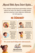 Naz isimli kitabın arka kapağı, otonomi kazandıran duygusal düzenleme ve problem çözme kazanımlarının detayları.