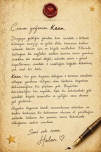 Sürpriz not sayfası
