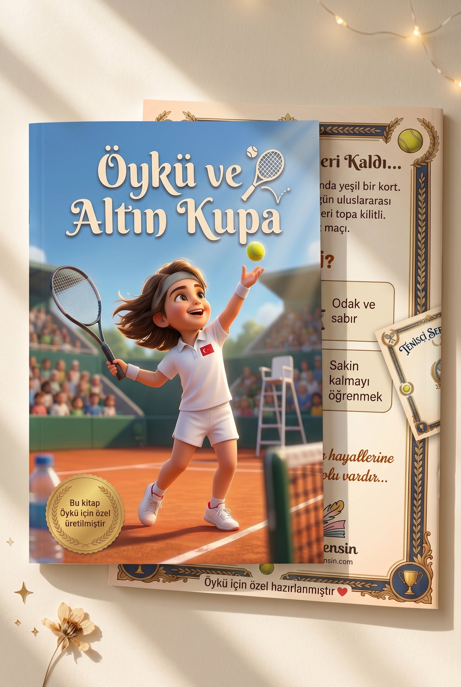 Öykü kitabının ön ve arka kapağı birlikte