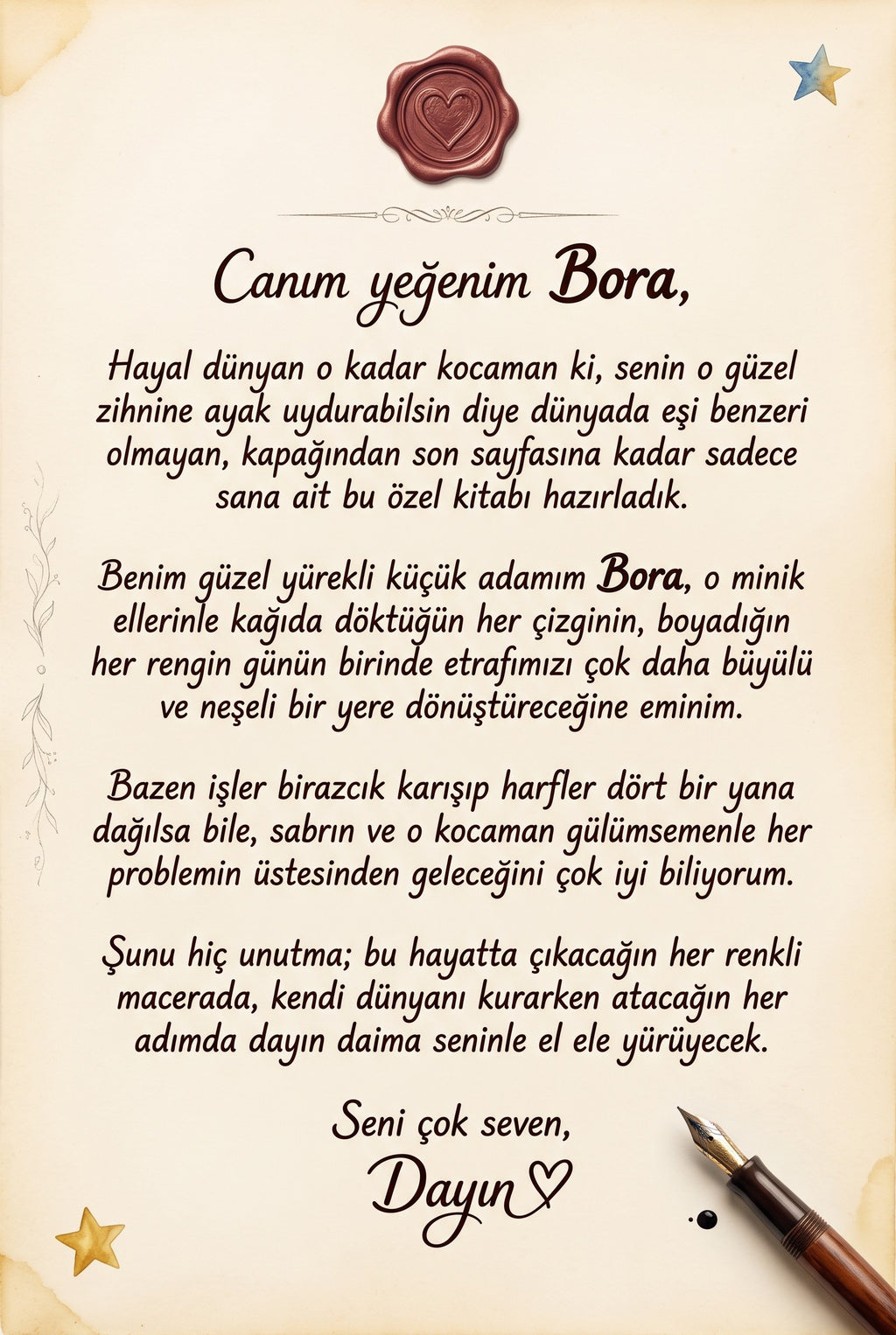Bora'nın Mavi Dinozoru - Dinozor Sevgisi Kişiye Özel Çocuk Kitabı | MasalSensin