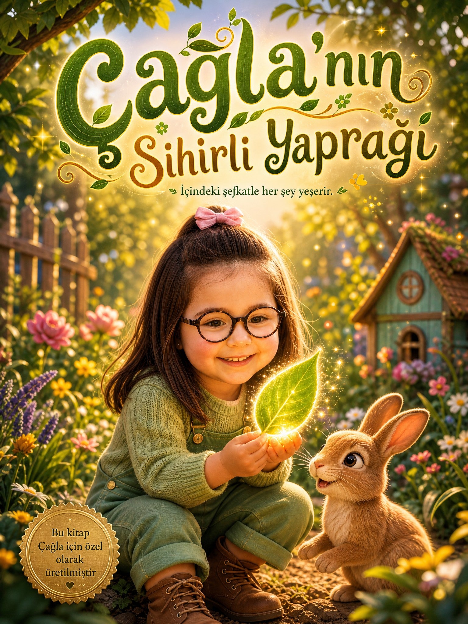 Çağla'nın Sihirli Yaprağı - Duygu Farkındalığı Kişiye Özel Çocuk Kitabı | MasalSensin