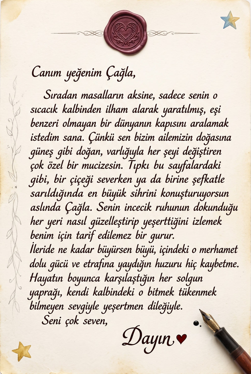 Çağla'nın Sihirli Yaprağı - Duygu Farkındalığı Kişiye Özel Çocuk Kitabı | MasalSensin