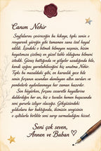 Nehir'in Yıldızlı Tuvali - Karanlık Korkusu Kişiye Özel Çocuk Kitabı | MasalSensin