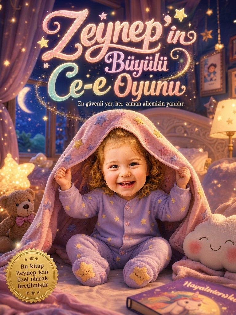 Zeynep'in Büyülü Ce-e Oyunu - Ce-e Oyunu Kişiye Özel Çocuk Kitabı | MasalSensin