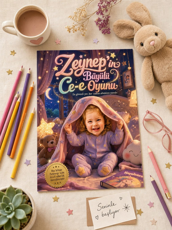 Zeynep'in Büyülü Ce-e Oyunu - Ce-e Oyunu Kişiye Özel Çocuk Kitabı | MasalSensin