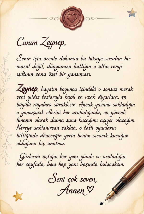 Zeynep'in Büyülü Ce-e Oyunu - Ce-e Oyunu Kişiye Özel Çocuk Kitabı | MasalSensin